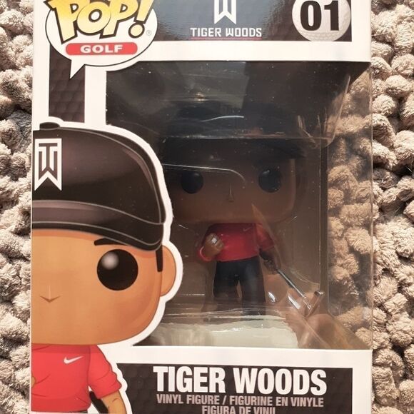 Tiger Woods Funko Pop  - Picture 1 of 6